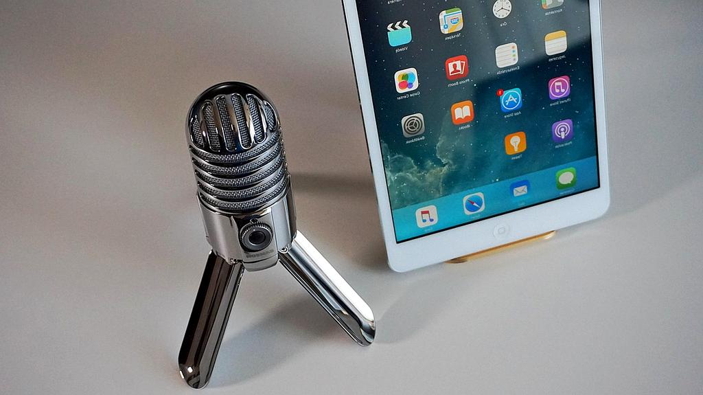 Podcast producer working with audio transcripts